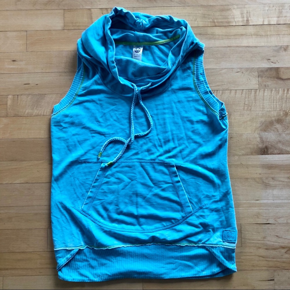 TE VERDE | Cowl Neck Muscle Tank Workout Yoga NWT